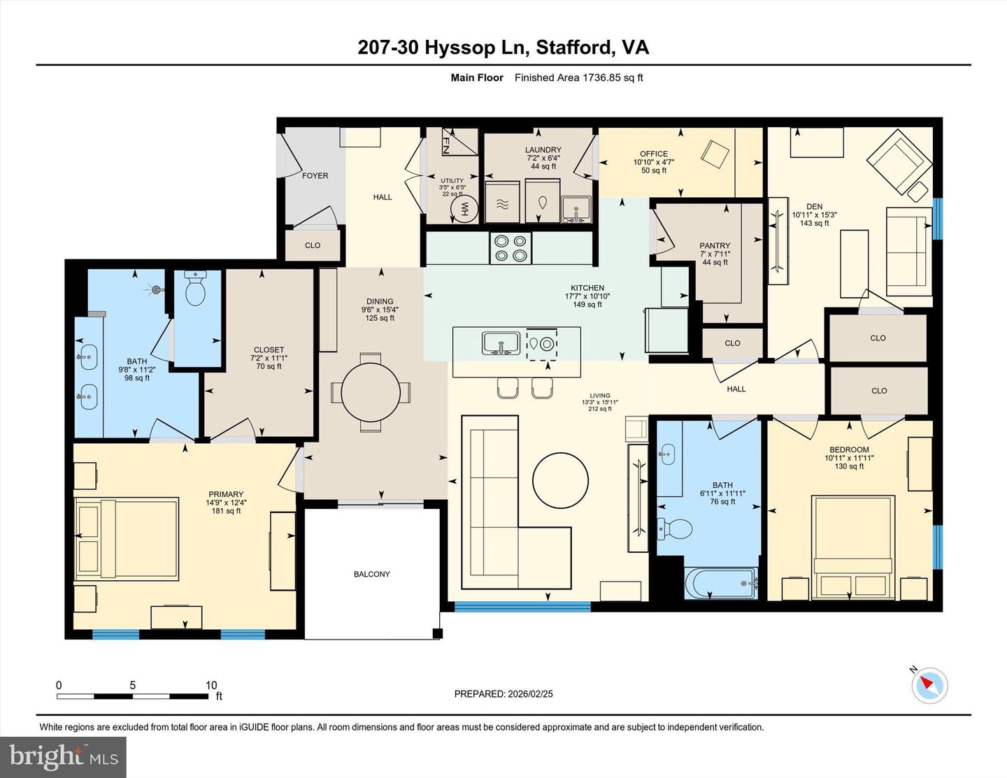 30 HYSSOP WAY #207, STAFFORD, Virginia 22554, 3 Bedrooms Bedrooms, ,2 BathroomsBathrooms,Residential,For sale,30 HYSSOP WAY #207,VAST2046452 MLS # VAST2046452