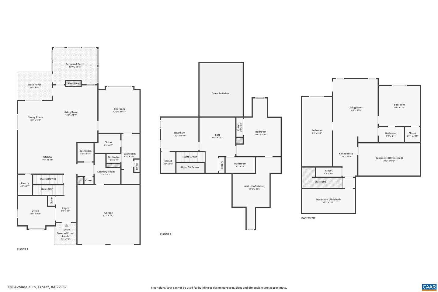 336 AVONDALE LN, CROZET, Virginia 22932, 5 Bedrooms Bedrooms, ,3 BathroomsBathrooms,Residential,For sale,336 AVONDALE LN,673666 MLS # 673666