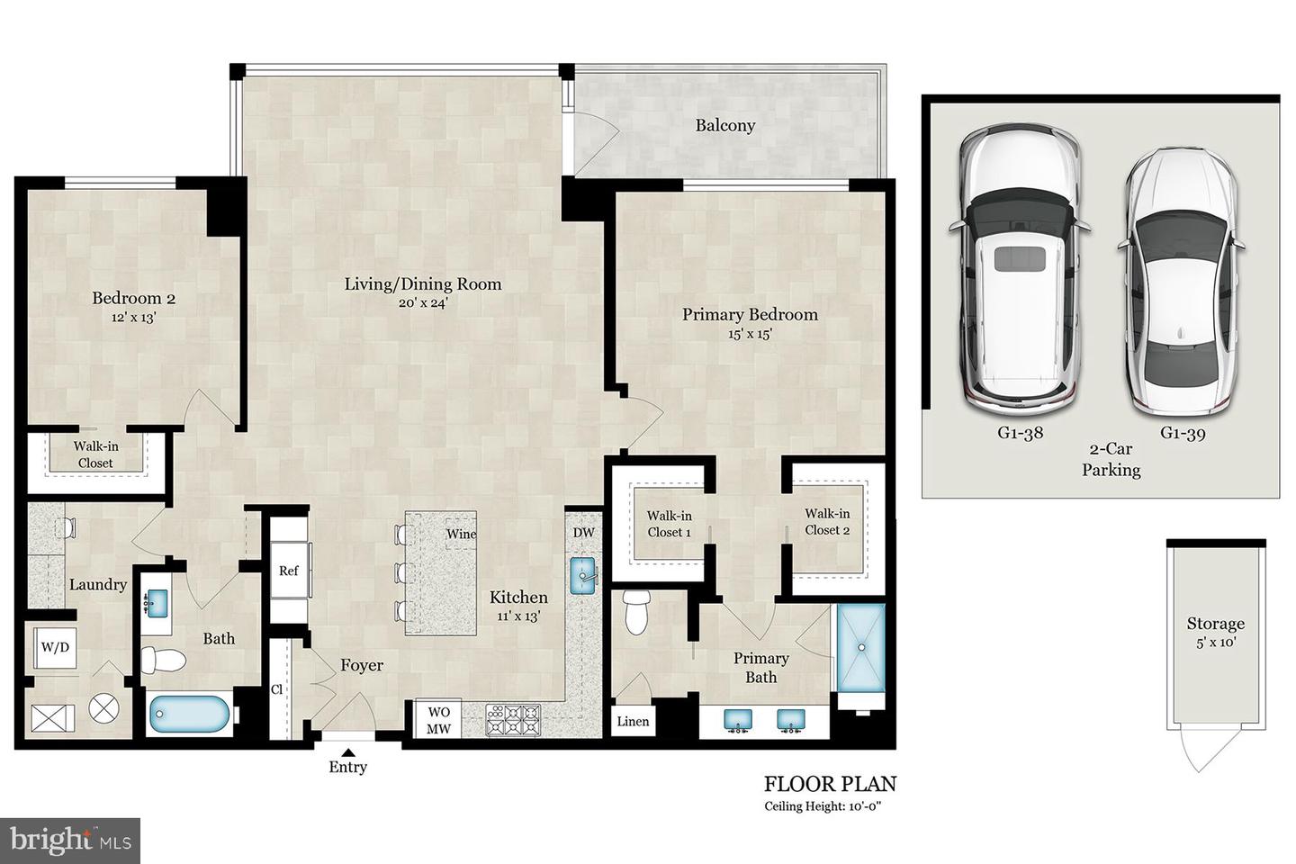 1201 N ROYAL ST #405, ALEXANDRIA, Virginia 22314, 2 Bedrooms Bedrooms, ,2 BathroomsBathrooms,Residential,For sale,1201 N ROYAL ST #405,VAAX2054492 MLS # VAAX2054492
