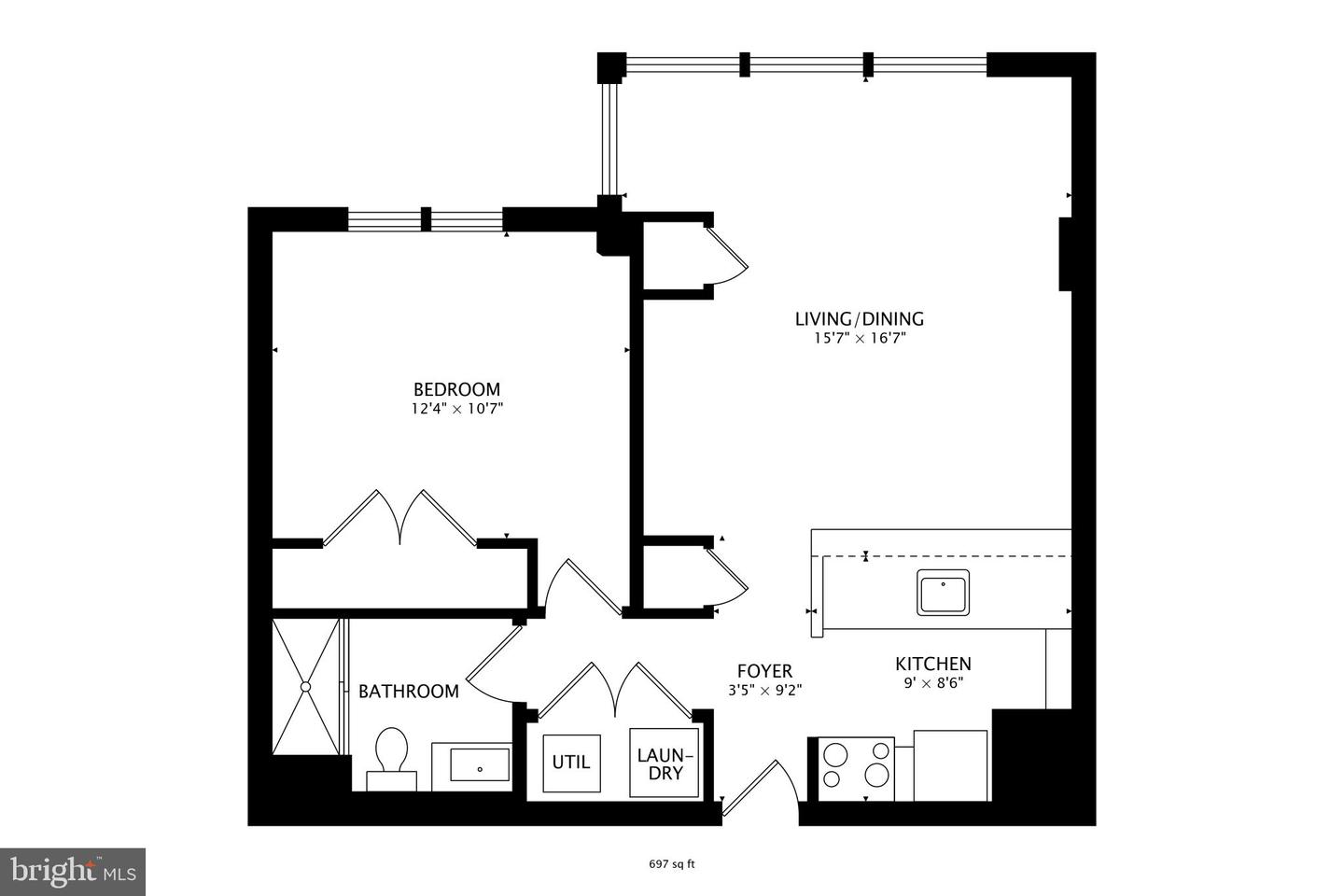 2120 VERMONT AVE NW #121, WASHINGTON, District Of Columbia 20001, 1 Bedroom Bedrooms, ,1 BathroomBathrooms,Residential,For sale,2120 VERMONT AVE NW #121,DCDC2247896 MLS # DCDC2247896