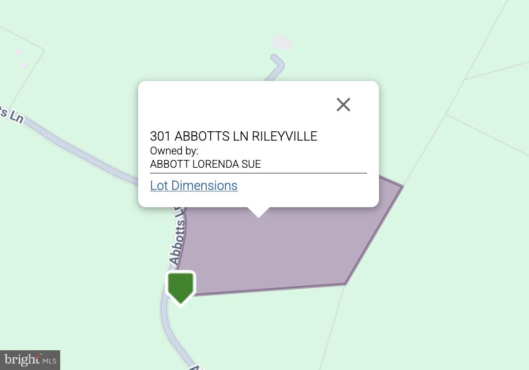 301 ABBOTTS LN, RILEYVILLE, Virginia 22650, ,Land,For sale,301 ABBOTTS LN,VAPA2006092 MLS # VAPA2006092