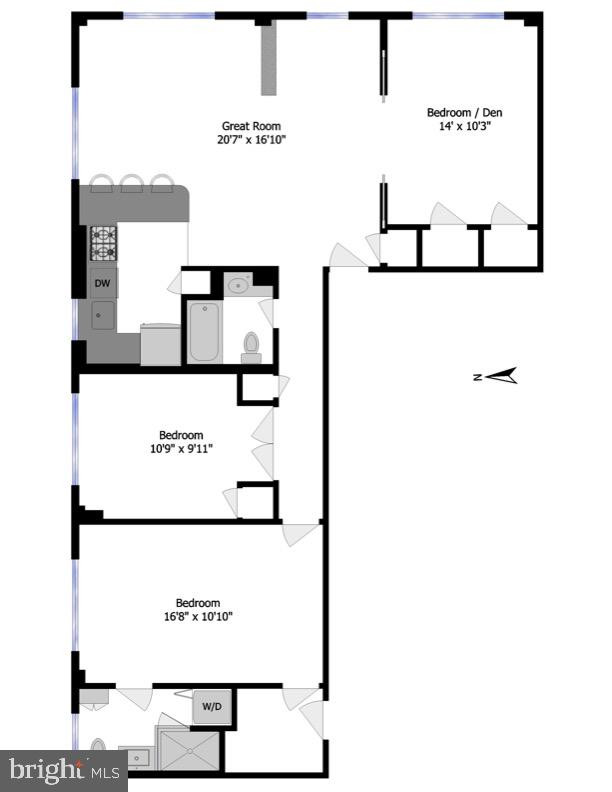 1954 COLUMBIA RD NW #710, WASHINGTON, District Of Columbia 20009, 3 Bedrooms Bedrooms, 5 Rooms Rooms,2 BathroomsBathrooms,Residential,For sale,1954 COLUMBIA RD NW #710,DCDC2243000 MLS # DCDC2243000