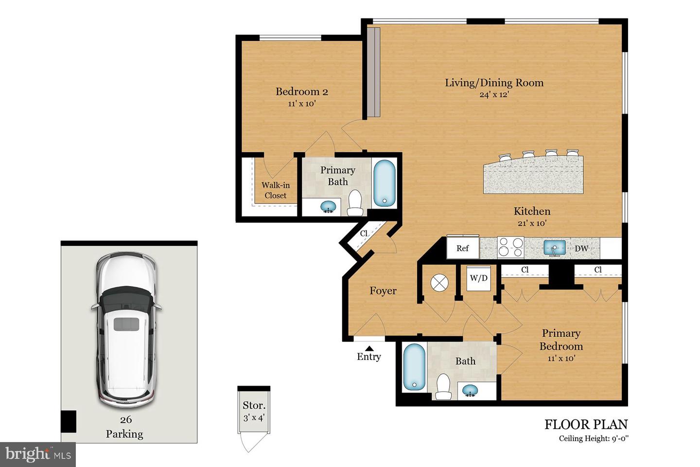 815 N PATRICK ST #407, ALEXANDRIA, Virginia 22314, 2 Bedrooms Bedrooms, ,2 BathroomsBathrooms,Residential,For sale,815 N PATRICK ST #407,VAAX2054488 MLS # VAAX2054488