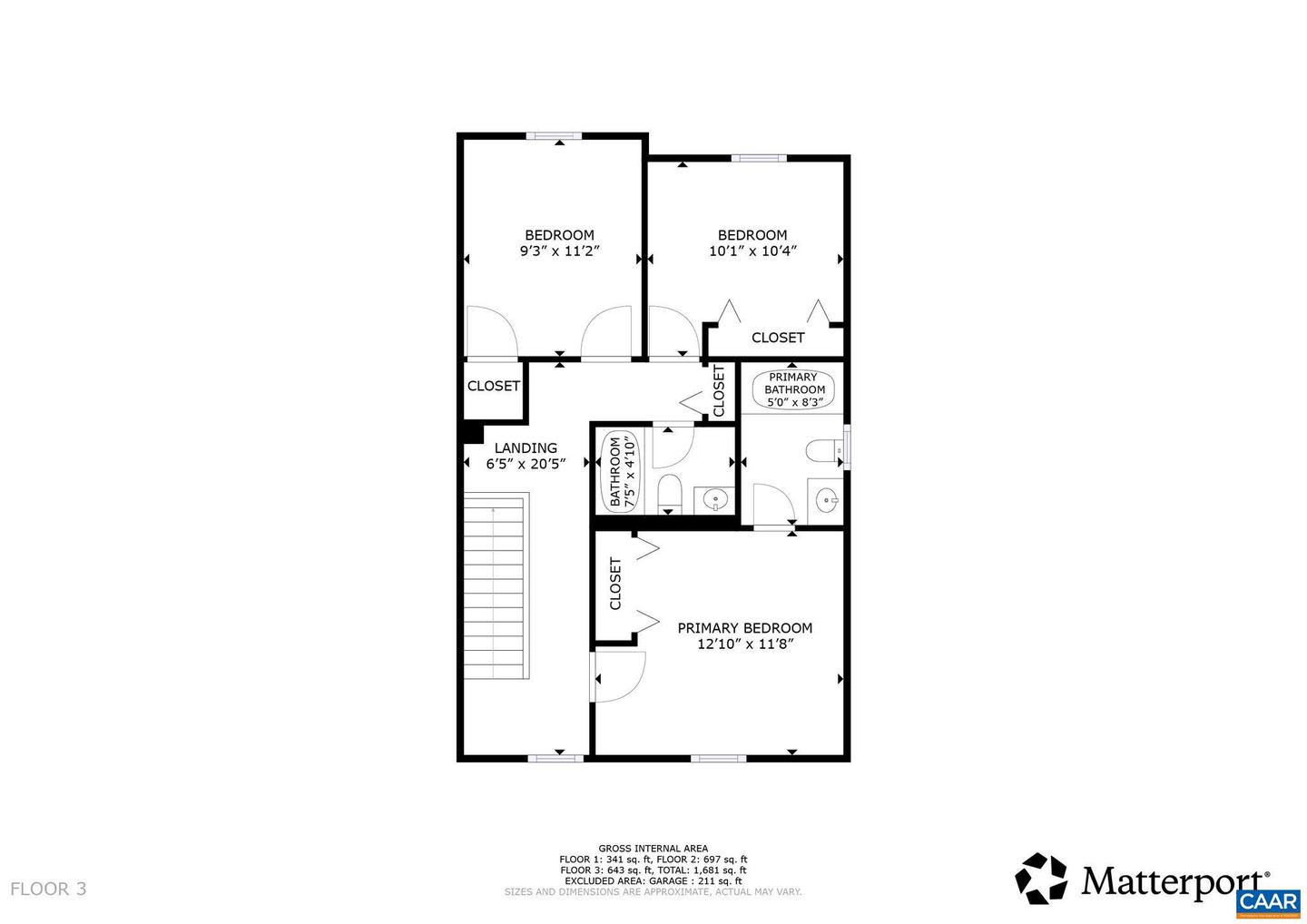 2328 AUSTIN DR, CHARLOTTESVILLE, Virginia 22911, 3 Bedrooms Bedrooms, ,2 BathroomsBathrooms,Residential,For sale,2328 AUSTIN DR,673809 MLS # 673809