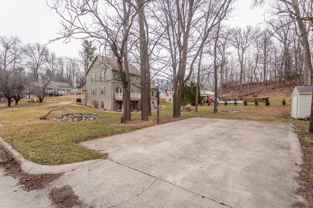 *previously was a basketball court or good for extra parking