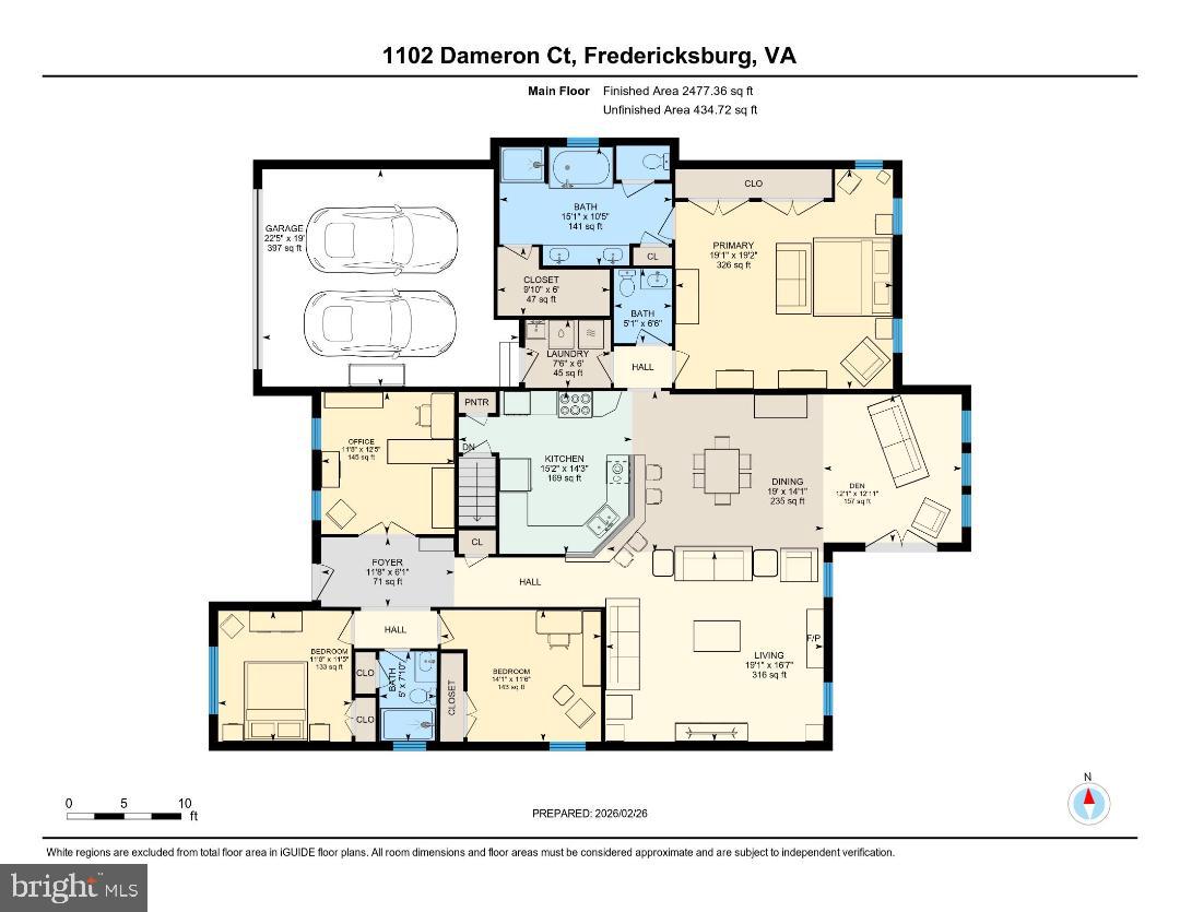 1102 DAMERON CT, FREDERICKSBURG, Virginia 22401, 4 Bedrooms Bedrooms, ,3 BathroomsBathrooms,Residential,For sale,1102 DAMERON CT,VAFB2009724 MLS # VAFB2009724