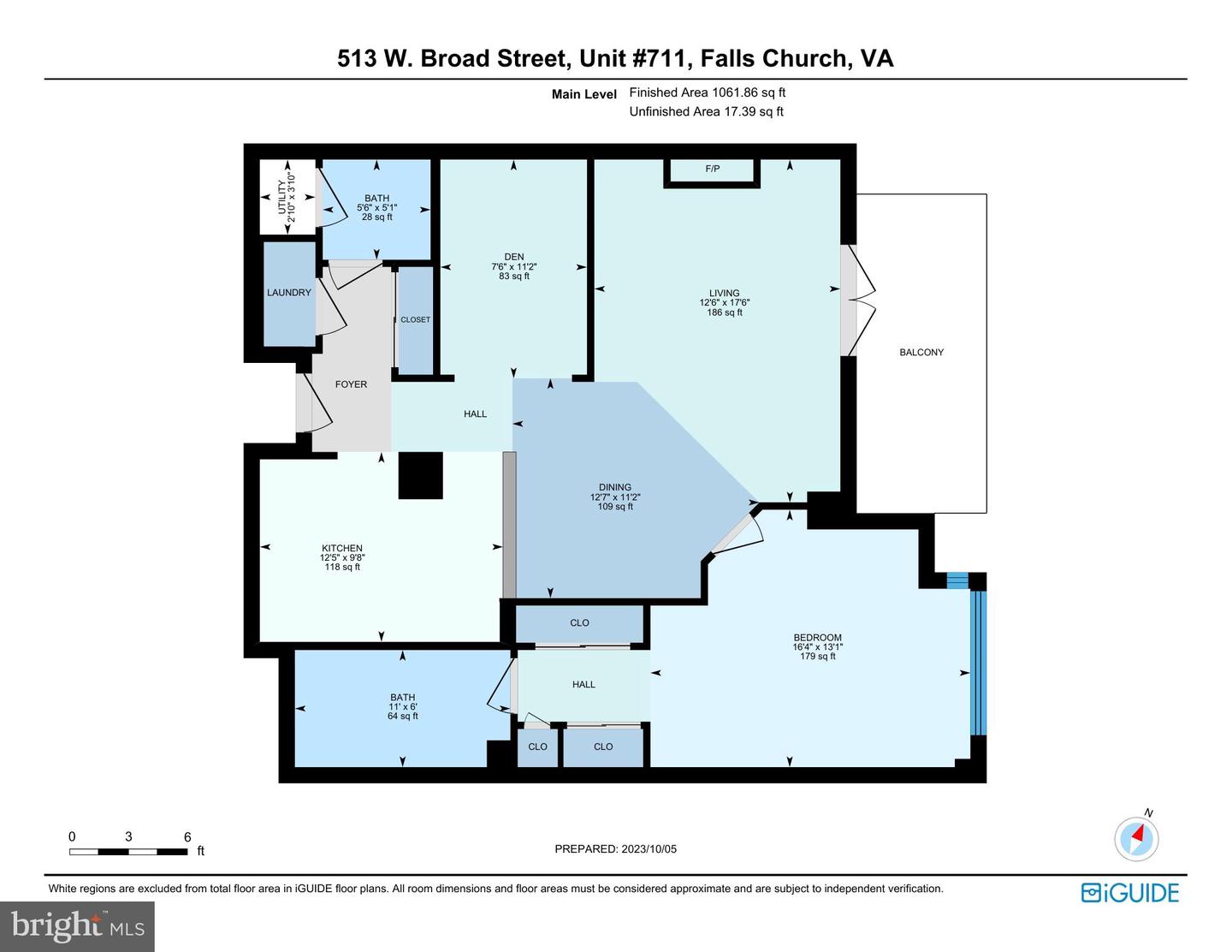 513 W BROAD ST #711, FALLS CHURCH, Virginia 22046, 1 Bedroom Bedrooms, ,1 BathroomBathrooms,Residential,For sale,513 W BROAD ST #711,VAFA2003554 MLS # VAFA2003554