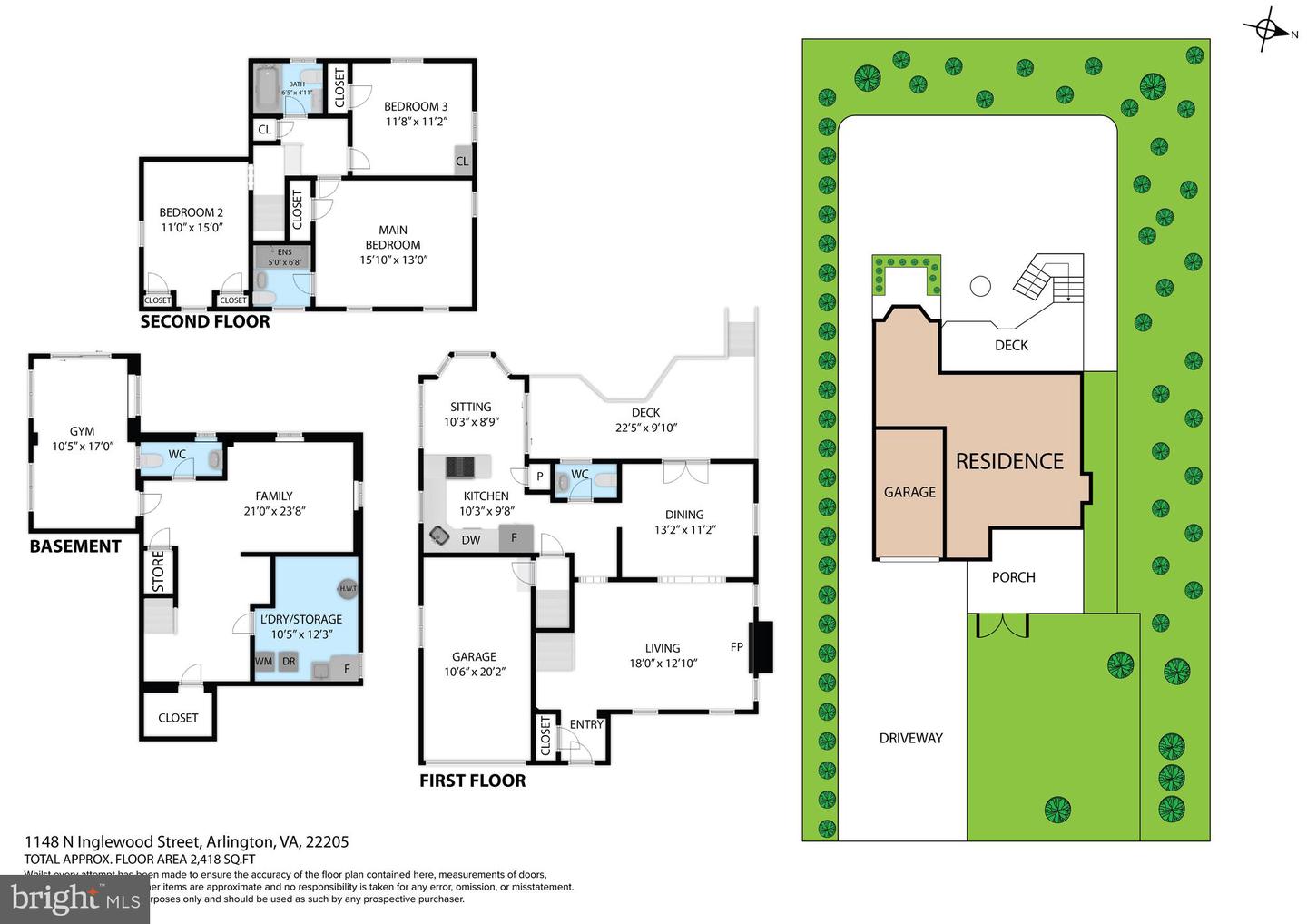 1148 N INGLEWOOD ST, ARLINGTON, Virginia 22205, 3 Bedrooms Bedrooms, ,2 BathroomsBathrooms,Residential,For sale,1148 N INGLEWOOD ST,VAAR2068928 MLS # VAAR2068928