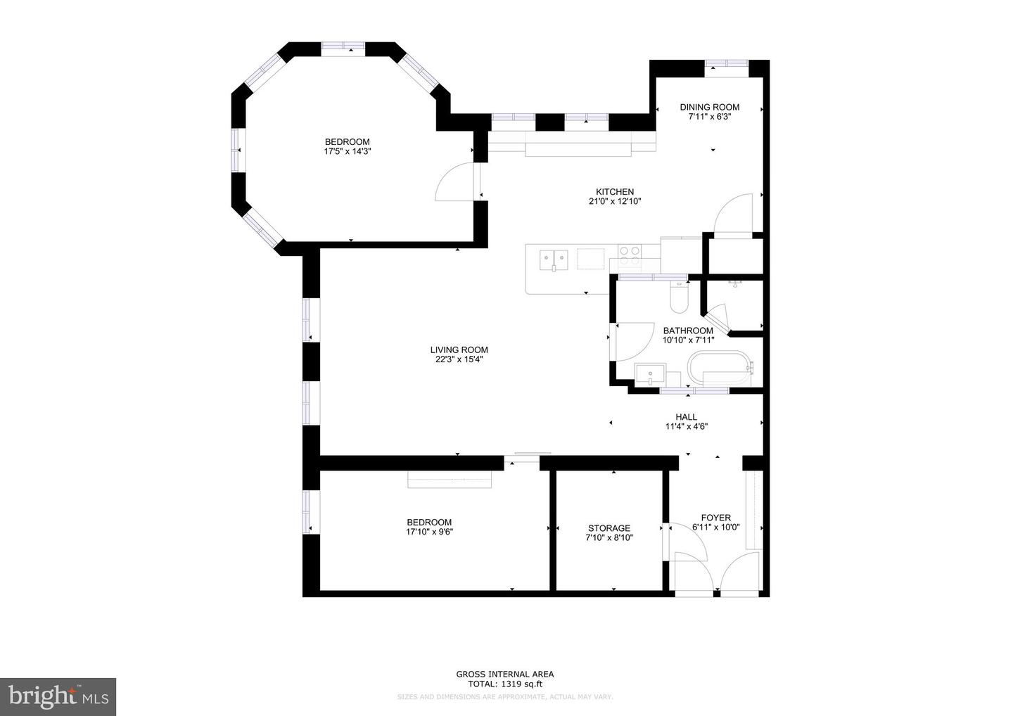 1375 MARYLAND AVE NE #B, WASHINGTON, District Of Columbia 20002, 1 Bedroom Bedrooms, ,1 BathroomBathrooms,Residential,For sale,1375 MARYLAND AVE NE #B,DCDC2247864 MLS # DCDC2247864