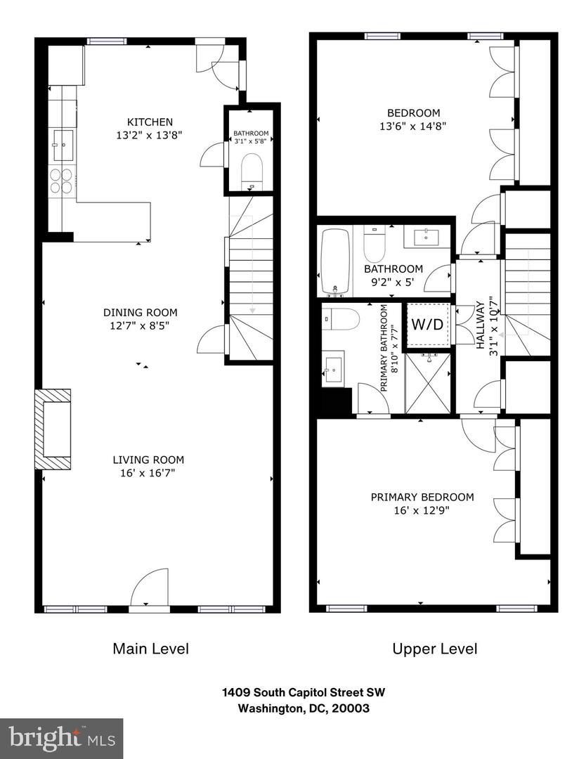 1409 SOUTH CAPITOL ST SW, WASHINGTON, District Of Columbia 20003, 2 Bedrooms Bedrooms, ,2 BathroomsBathrooms,Residential,For sale,1409 SOUTH CAPITOL ST SW,DCDC2248026 MLS # DCDC2248026