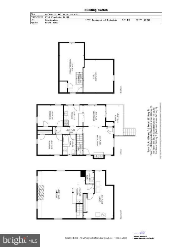 1712 FRANKLIN ST NE, WASHINGTON, District Of Columbia 20018, 3 Bedrooms Bedrooms, ,1 BathroomBathrooms,Residential,For sale,1712 FRANKLIN ST NE,DCDC2248078 MLS # DCDC2248078