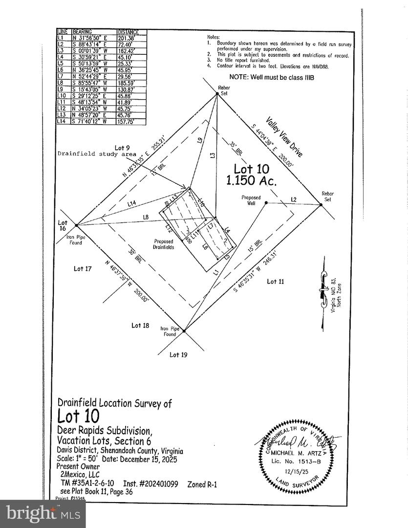 VALLEY VIEW DR, STRASBURG, Virginia 22657, ,Land,For sale,VALLEY VIEW DR,VASH2013734 MLS # VASH2013734