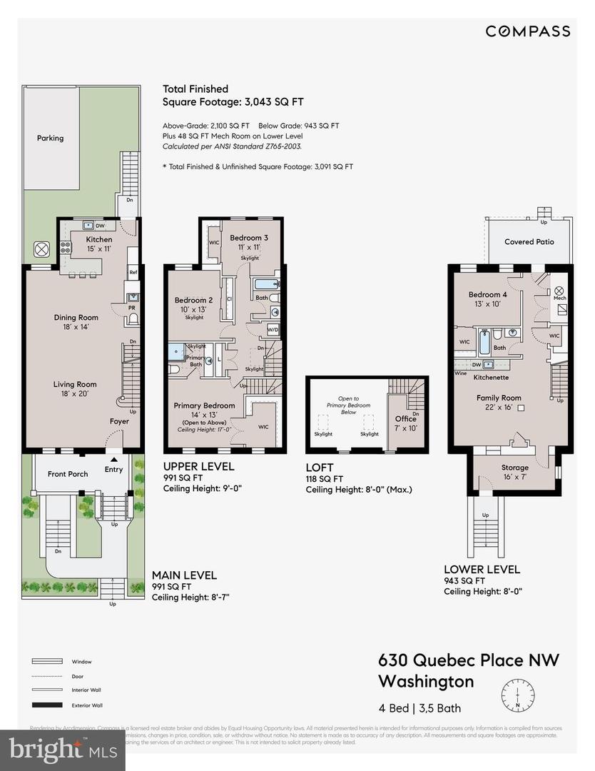 630 QUEBEC PL NW, WASHINGTON, District Of Columbia 20010, 4 Bedrooms Bedrooms, ,3 BathroomsBathrooms,Residential,For sale,630 QUEBEC PL NW,DCDC2224142 MLS # DCDC2224142