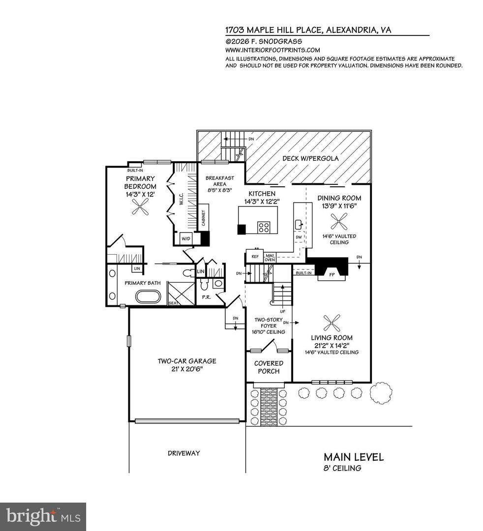 1703 MAPLE HILL PL, ALEXANDRIA, Virginia 22302, 4 Bedrooms Bedrooms, 8 Rooms Rooms,3 BathroomsBathrooms,Residential,For sale,1703 MAPLE HILL PL,VAAX2053984 MLS # VAAX2053984