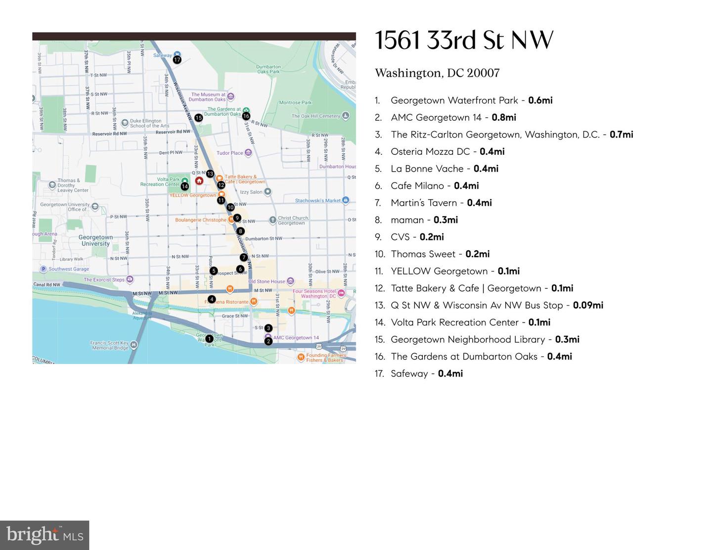 1561 33RD ST NW, WASHINGTON, District Of Columbia 20007, 3 Bedrooms Bedrooms, ,3 BathroomsBathrooms,Residential,For sale,1561 33RD ST NW,DCDC2248022 MLS # DCDC2248022