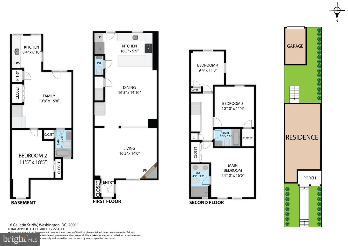 16 GALLATIN ST NW, WASHINGTON, District Of Columbia 20011, 4 Bedrooms Bedrooms, ,3 BathroomsBathrooms,Residential,For sale,16 GALLATIN ST NW,DCDC2248456 MLS # DCDC2248456