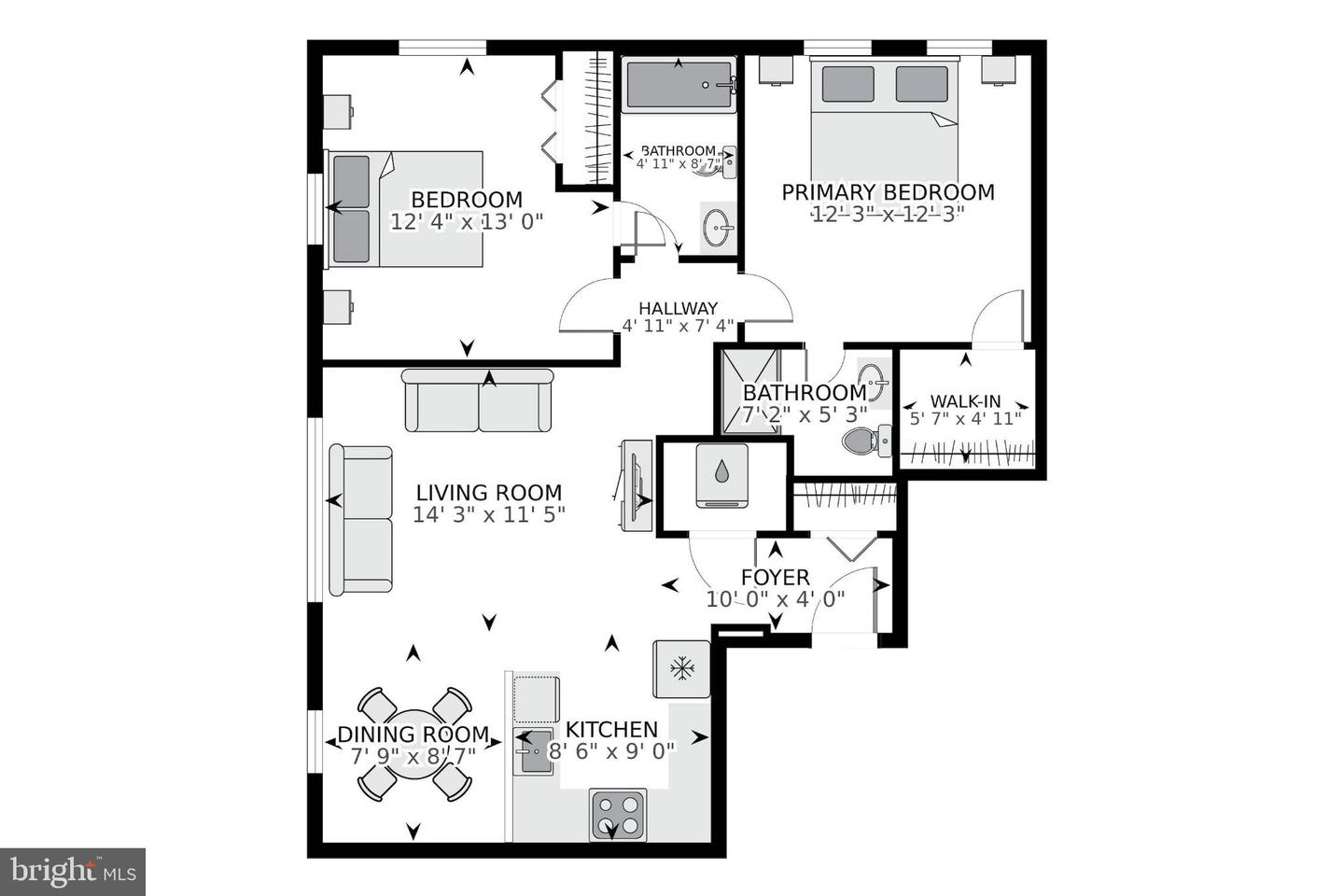 5040 1ST ST NW #302, WASHINGTON, District Of Columbia 20011, 2 Bedrooms Bedrooms, 7 Rooms Rooms,2 BathroomsBathrooms,Residential,For sale,5040 1ST ST NW #302,DCDC2248628 MLS # DCDC2248628