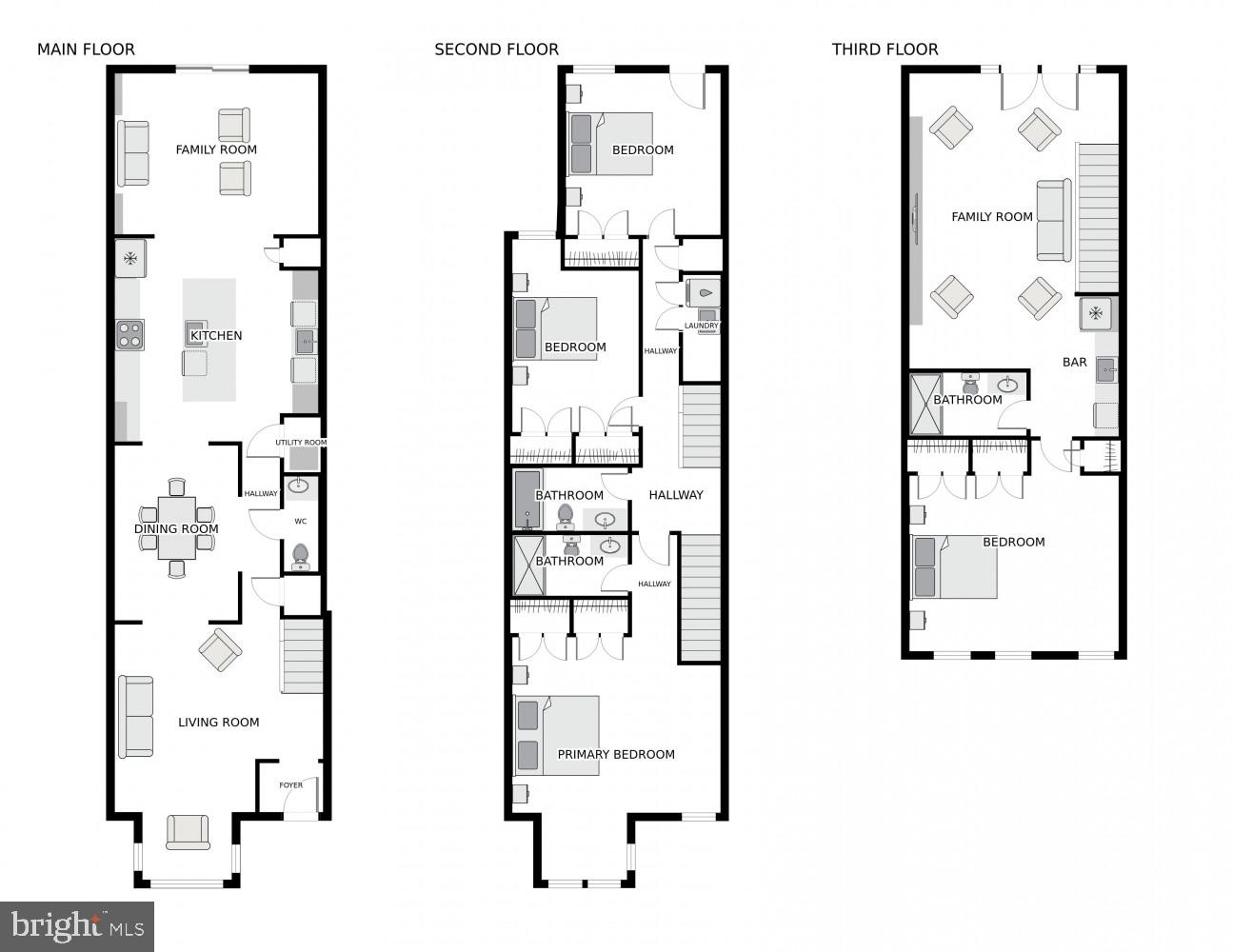 1203 T ST NW, WASHINGTON, District Of Columbia 20009, 4 Bedrooms Bedrooms, ,3 BathroomsBathrooms,Residential,For sale,1203 T ST NW,DCDC2248858 MLS # DCDC2248858