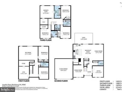 5019 FORSYTHIA PL, BLACKSBURG, Virginia 24060, 5 Bedrooms Bedrooms, 10 Rooms Rooms,4 BathroomsBathrooms,Residential,For sale,5019 FORSYTHIA PL,VAMV2000052 MLS # VAMV2000052