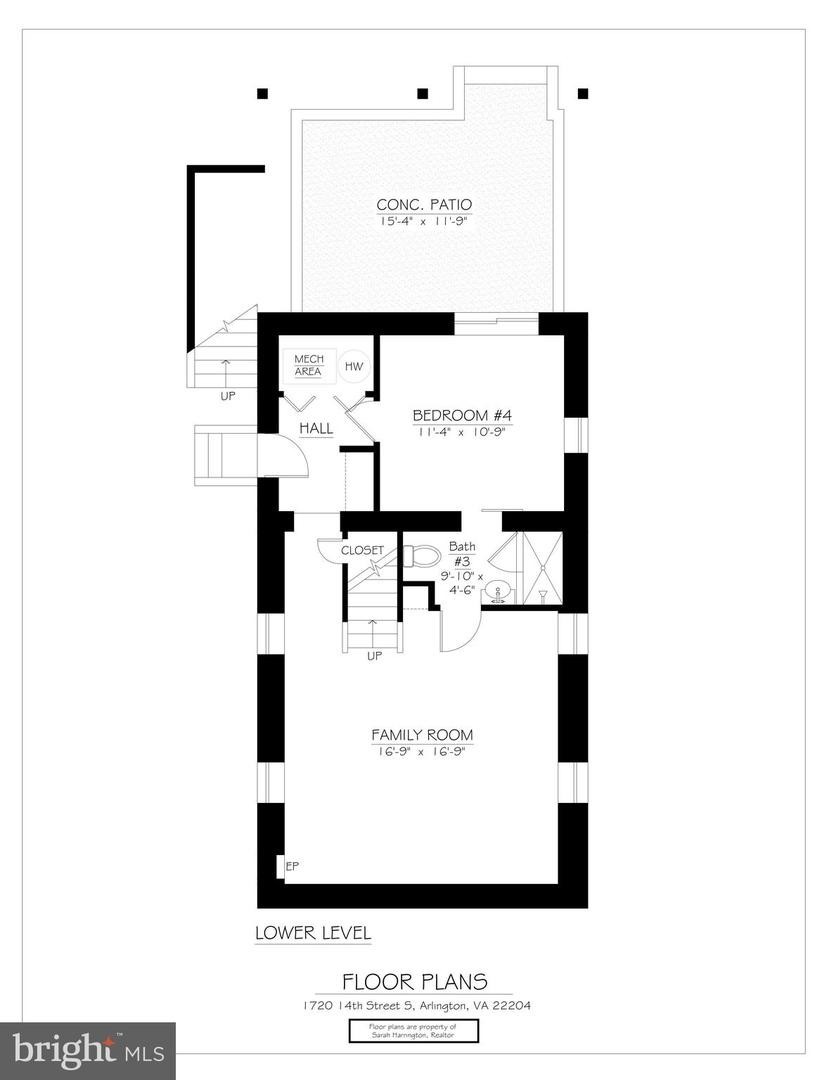 1720 14TH ST S, ARLINGTON, Virginia 22204, 4 Bedrooms Bedrooms, ,3 BathroomsBathrooms,Residential,For sale,1720 14TH ST S,VAAR2068566 MLS # VAAR2068566