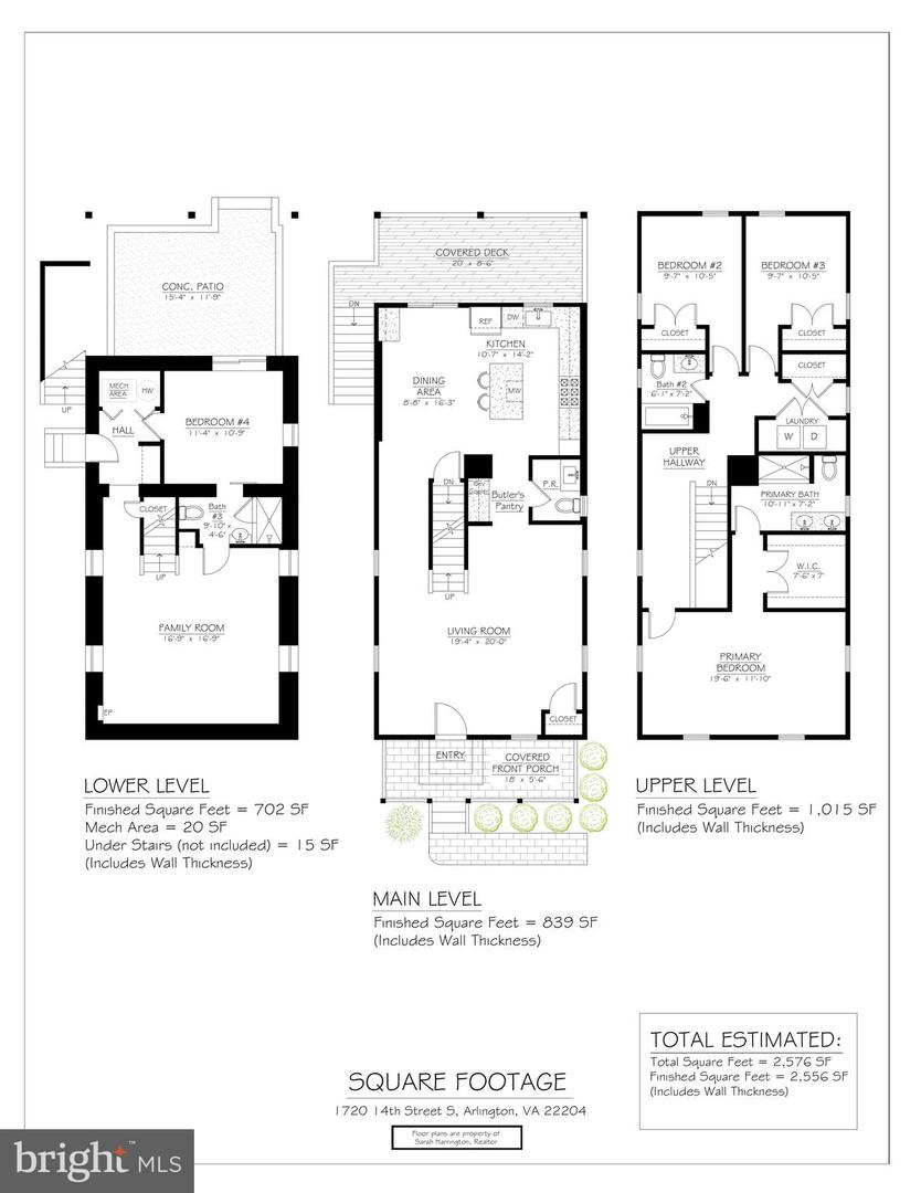 1720 14TH ST S, ARLINGTON, Virginia 22204, 4 Bedrooms Bedrooms, ,3 BathroomsBathrooms,Residential,For sale,1720 14TH ST S,VAAR2068566 MLS # VAAR2068566