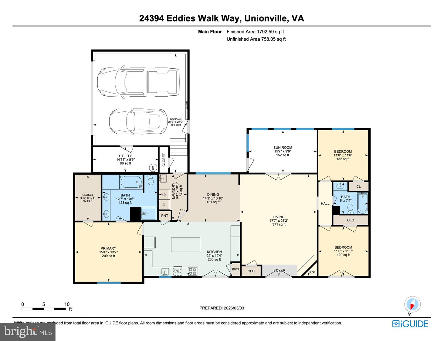 24394 EDDIES WALK WAY, UNIONVILLE, Virginia 22567, 3 Bedrooms Bedrooms, ,2 BathroomsBathrooms,Residential,For sale,24394 EDDIES WALK WAY,VAOR2013334 MLS # VAOR2013334
