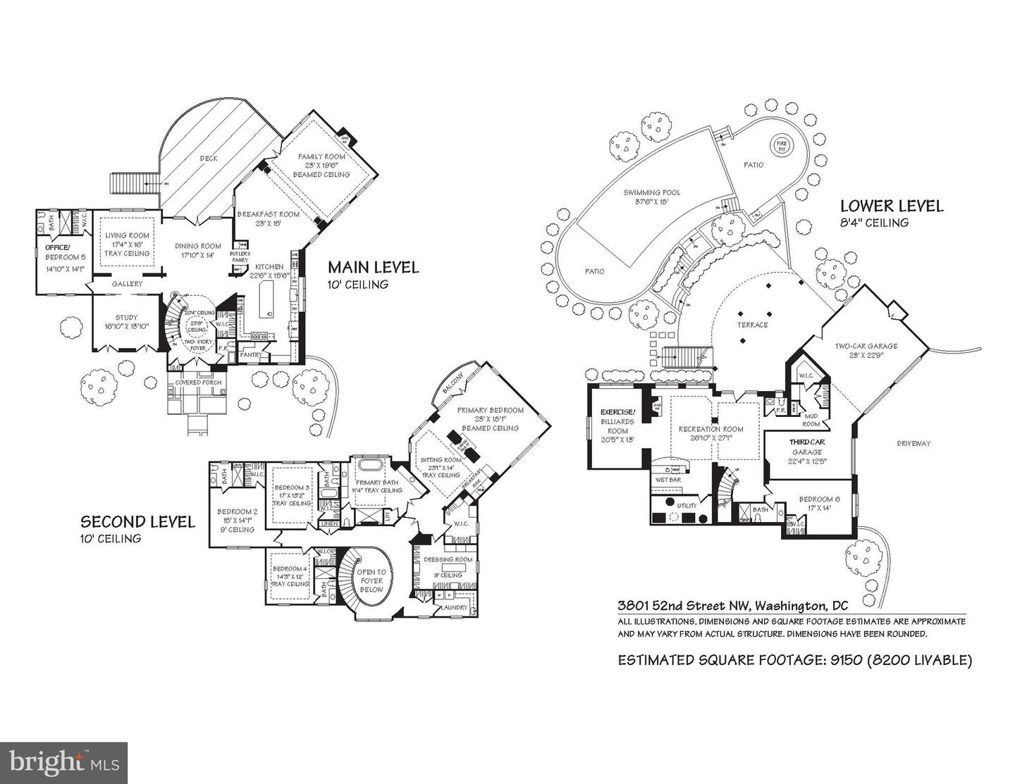 3801 52ND ST NW, WASHINGTON, District Of Columbia 20016, 6 Bedrooms Bedrooms, ,6 BathroomsBathrooms,Residential,For sale,3801 52ND ST NW,DCDC2248488 MLS # DCDC2248488