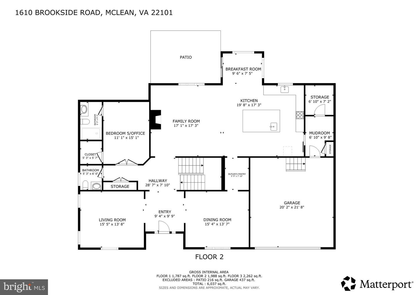1610 BROOKSIDE RD, MCLEAN, Virginia 22101, 6 Bedrooms Bedrooms, ,6 BathroomsBathrooms,Residential,For sale,1610 BROOKSIDE RD,VAFX2292722 MLS # VAFX2292722