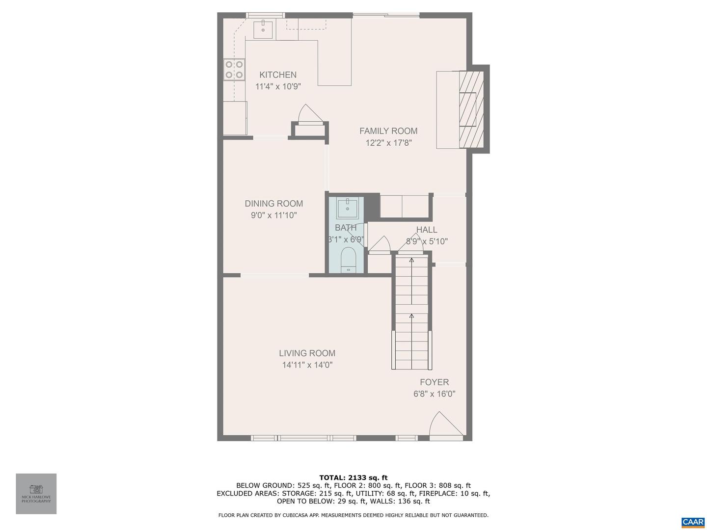 320 HARVEST DR, CHARLOTTESVILLE, Virginia 22903, 3 Bedrooms Bedrooms, ,3 BathroomsBathrooms,Residential,For sale,320 HARVEST DR,673891 MLS # 673891