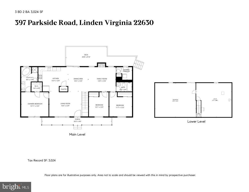 397 PARKSIDE RD, LINDEN, Virginia 22642, 3 Bedrooms Bedrooms, ,2 BathroomsBathrooms,Residential,For sale,397 PARKSIDE RD,VAWR2013474 MLS # VAWR2013474