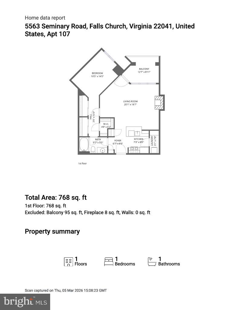 5563 SEMINARY RD #107, FALLS CHURCH, Virginia 22041, 1 Bedroom Bedrooms, ,1 BathroomBathrooms,Residential,For sale,5563 SEMINARY RD #107,VAFX2293254 MLS # VAFX2293254