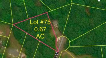 LOT # 75 KIDD COURT, MONTROSS, Virginia 22520, ,Land,For sale,LOT # 75 KIDD COURT,VAWE2010636 MLS # VAWE2010636