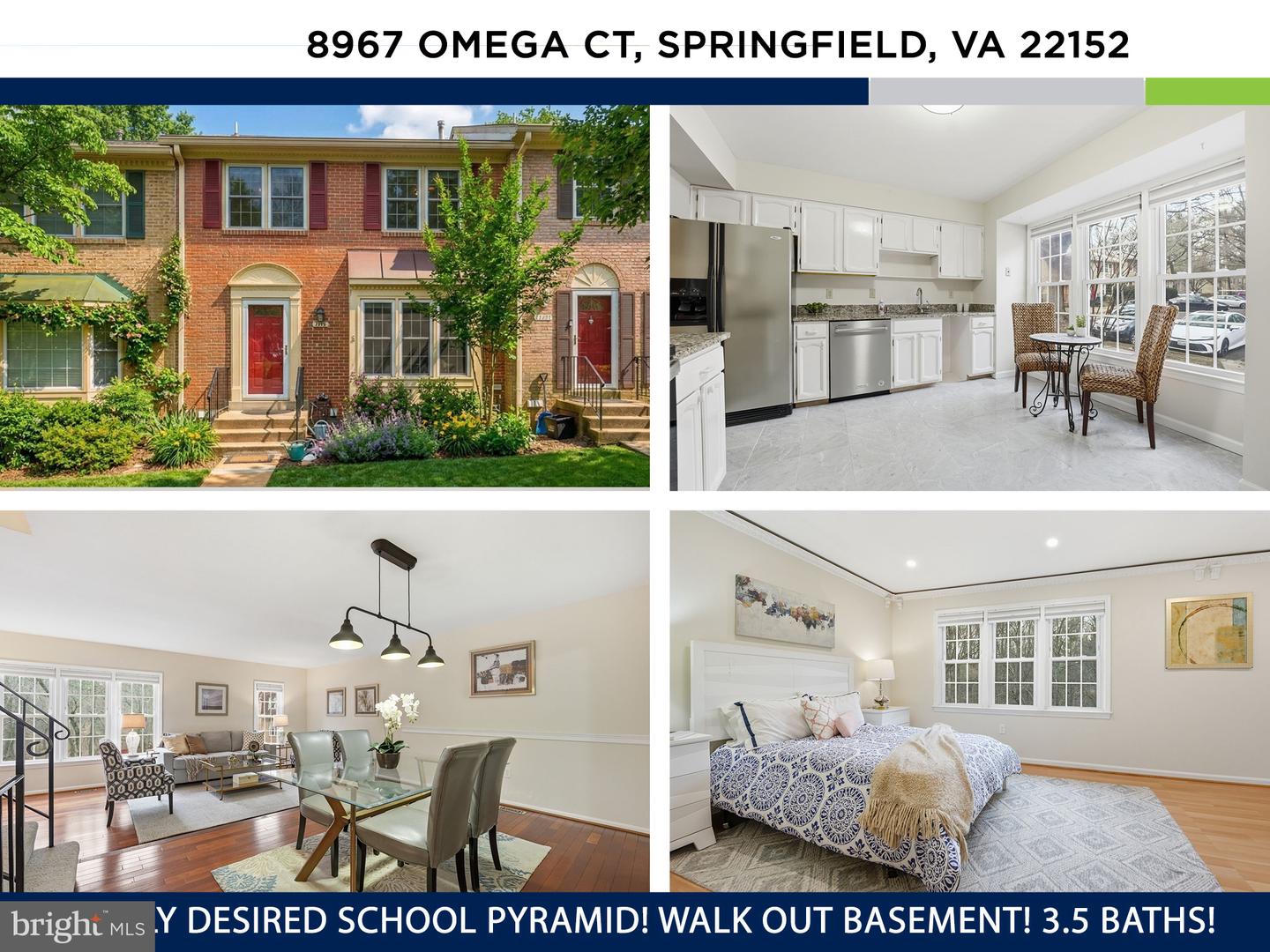 8967 OMEGA CT, SPRINGFIELD, Virginia 22152, 3 Bedrooms Bedrooms, ,3 BathroomsBathrooms,Residential,For sale,8967 OMEGA CT,VAFX2293640 MLS # VAFX2293640