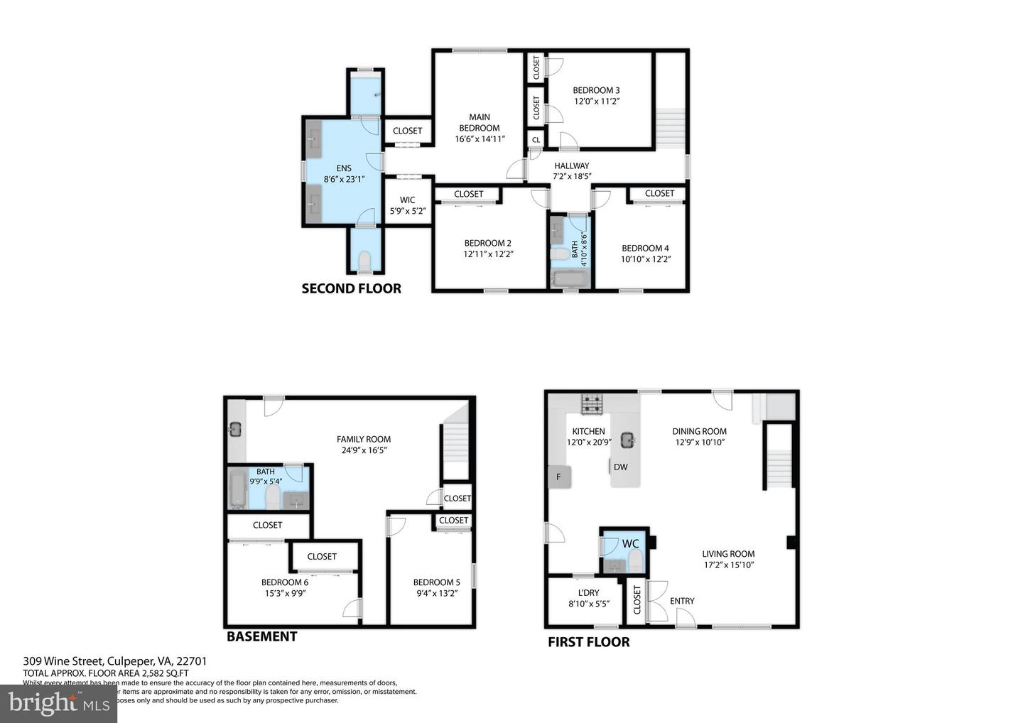 305 WINE STREET, CULPEPER, Virginia 22701, 5 Bedrooms Bedrooms, ,3 BathroomsBathrooms,Residential,For sale,305 WINE STREET,VACU2012908 MLS # VACU2012908