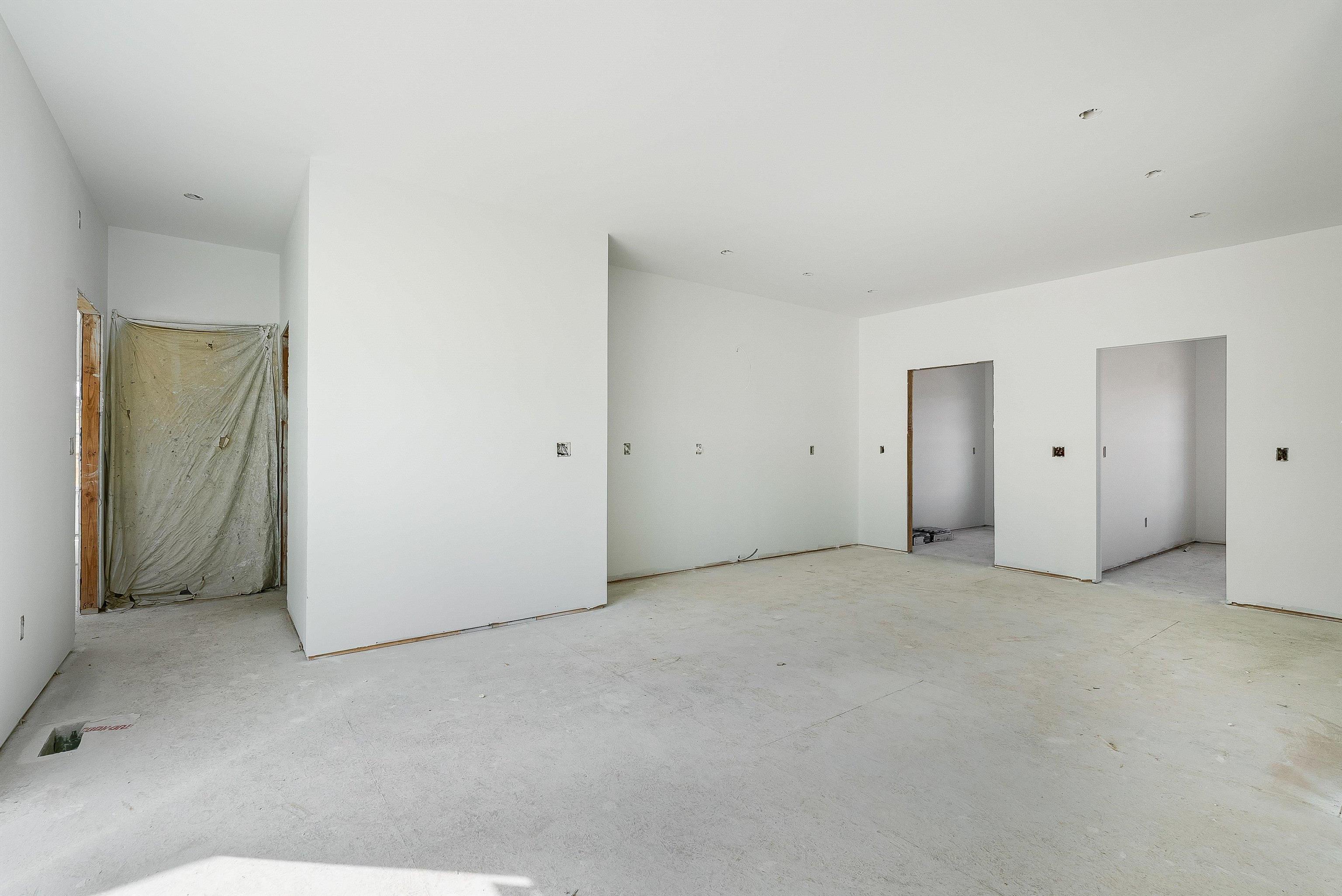View of Kitchen, To Laundry Room To Walk-Up Storage (Potential for Finished Bonus Room)