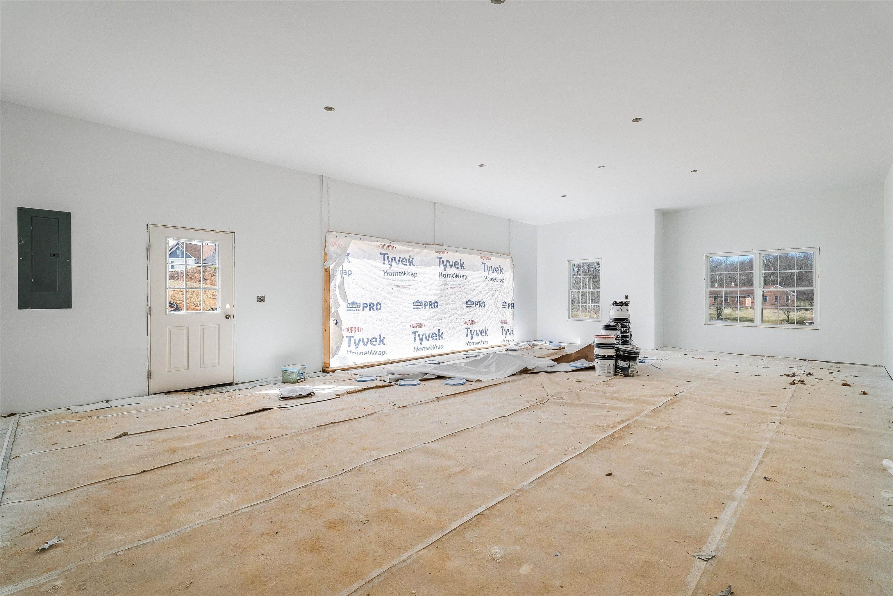 Wide Enough For 2 Vehicles PLUS Storage/Work Space