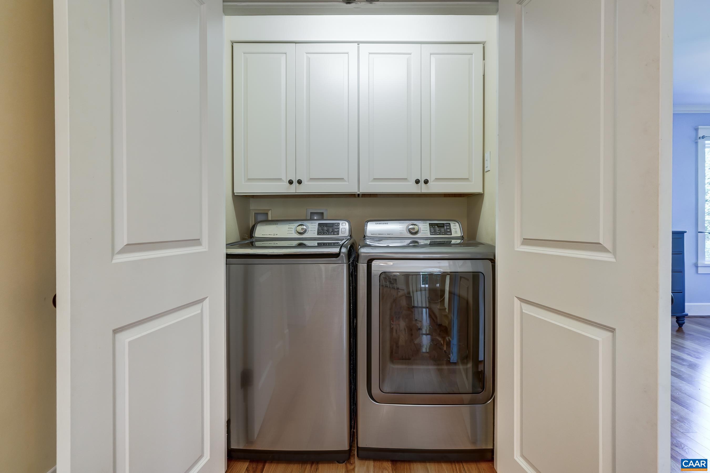 Second floor laundry is so convenient!