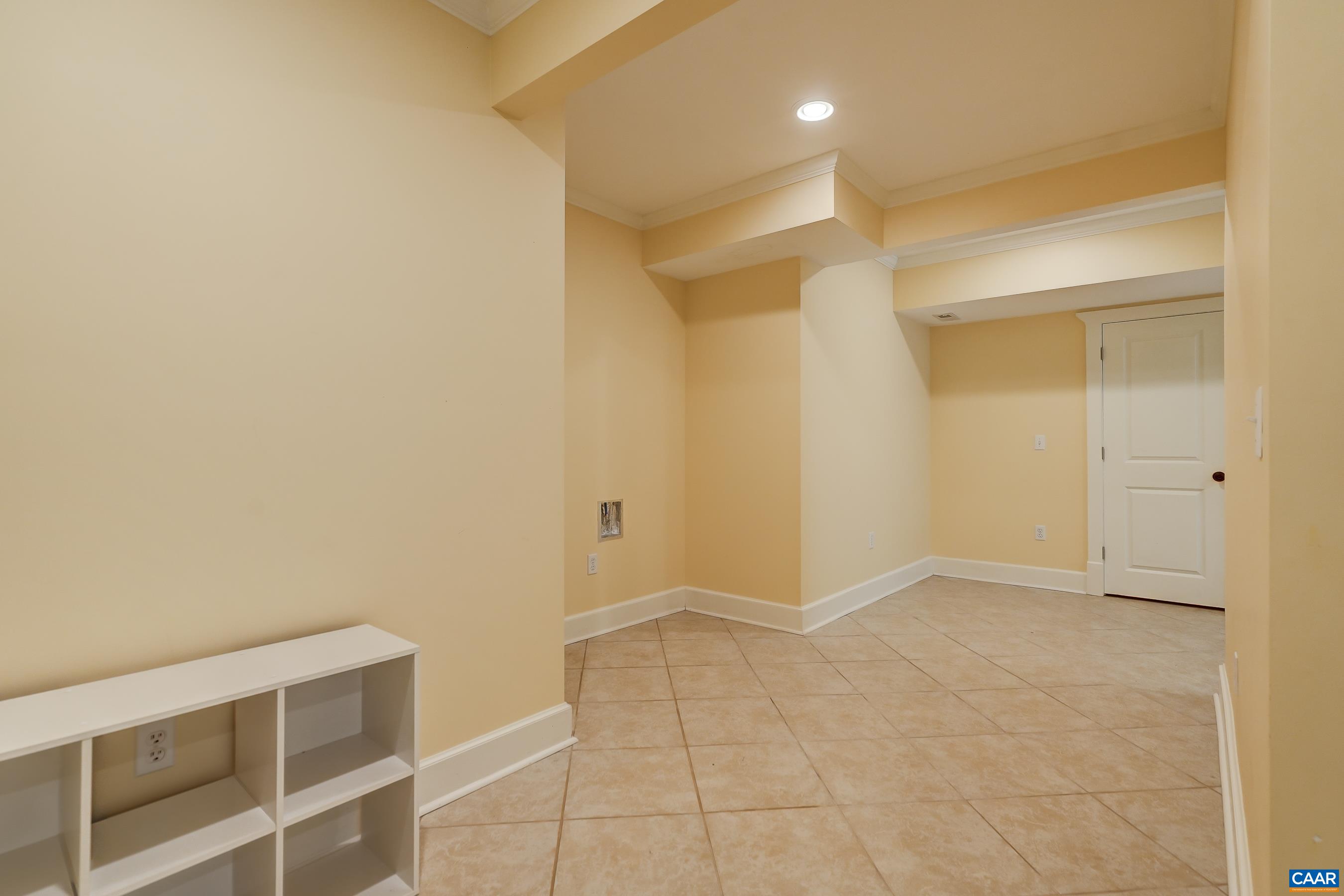 Rough in for kitchenette.