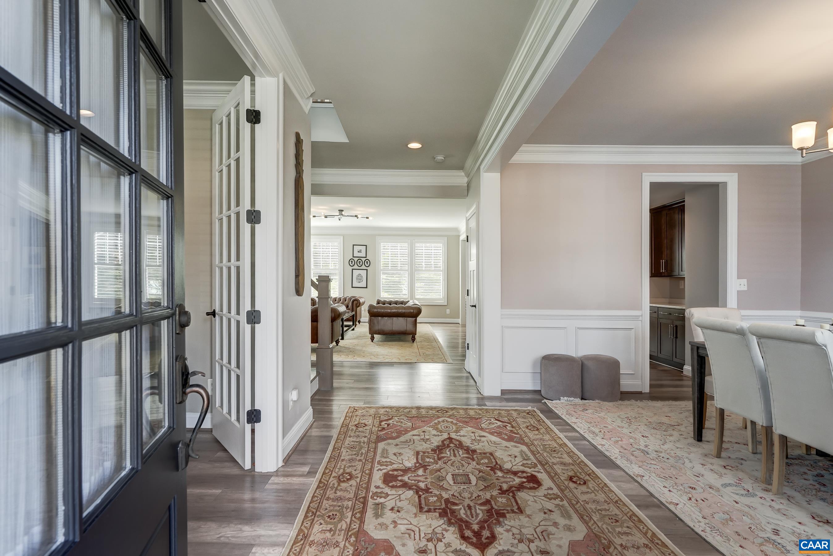 Fresh paint, luxury vinyl flooring, and light filled rooms in this amazing home.