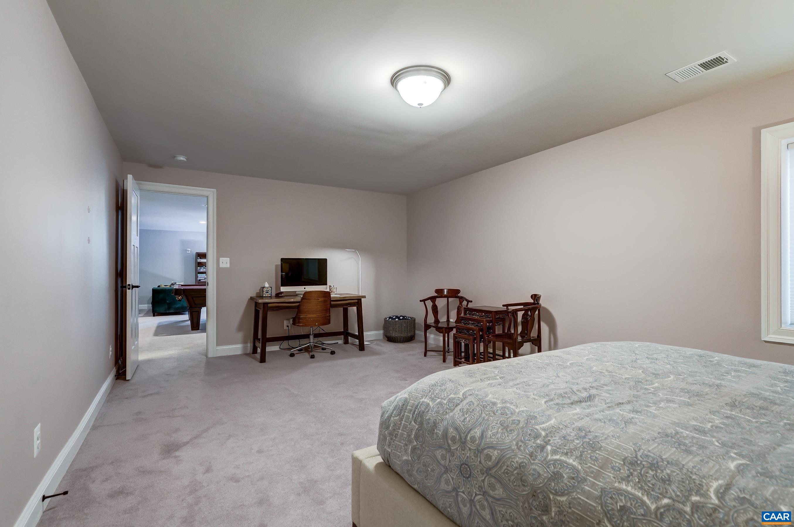 Basement also features a full bedroom - great for guests or an au pair!