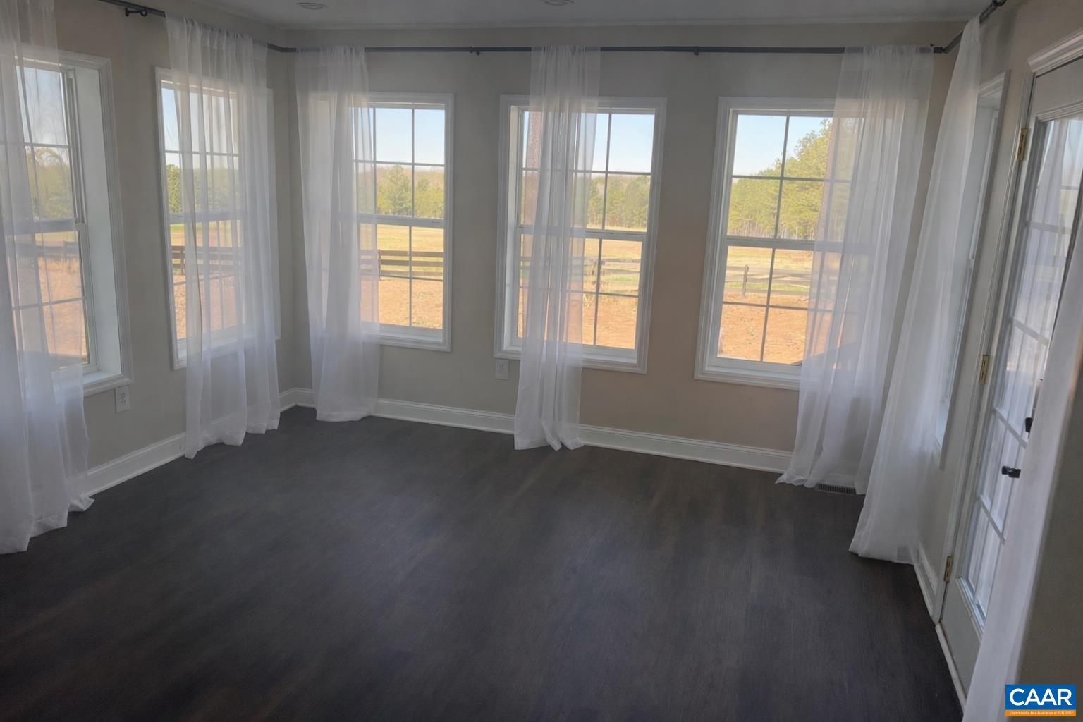 Looking into Sunroom from Kitchen