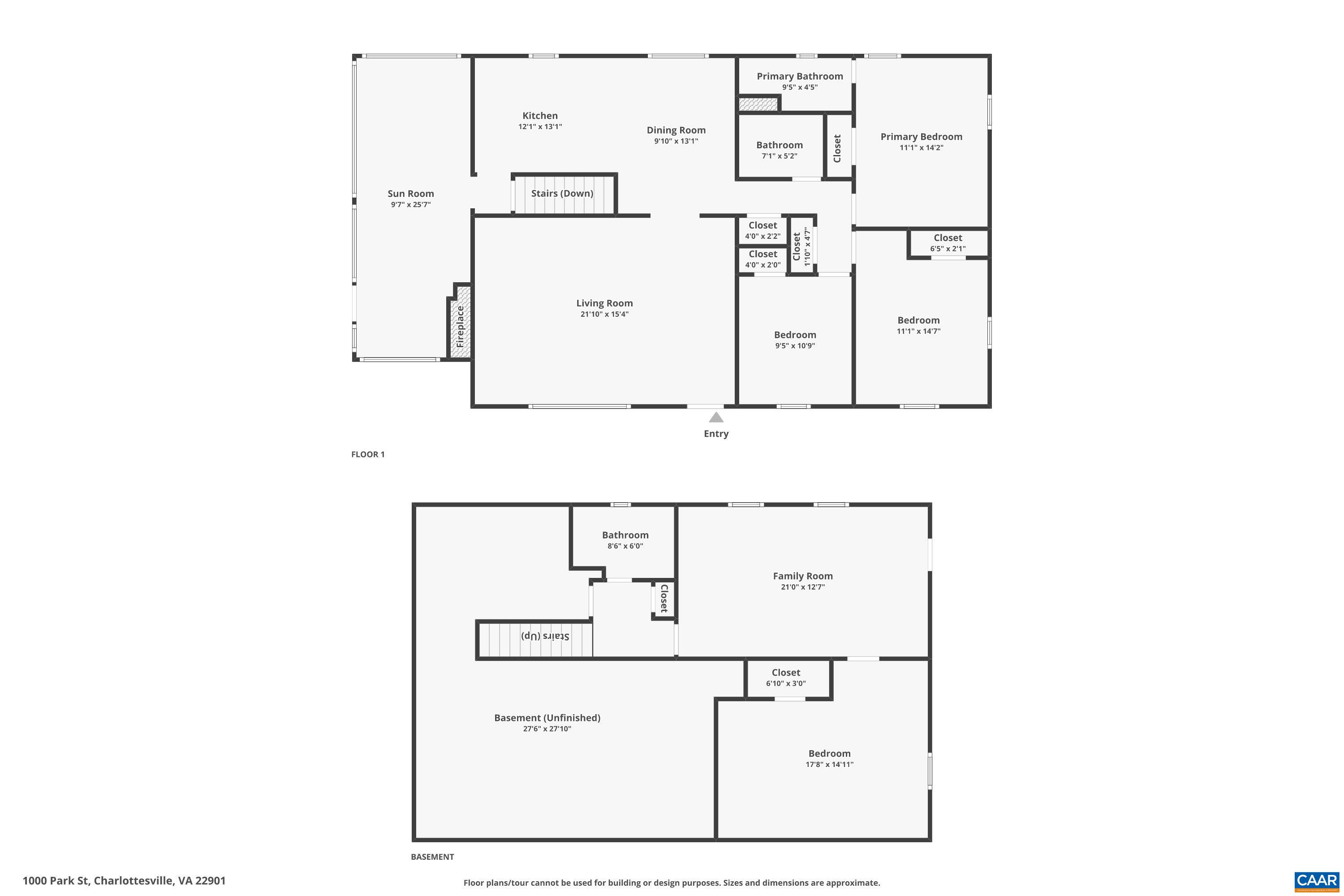 1000 PARK ST, CHARLOTTESVILLE, Virginia 22901, 4 Bedrooms Bedrooms, ,3 BathroomsBathrooms,Residential,1000 PARK ST,674223 MLS # 674223