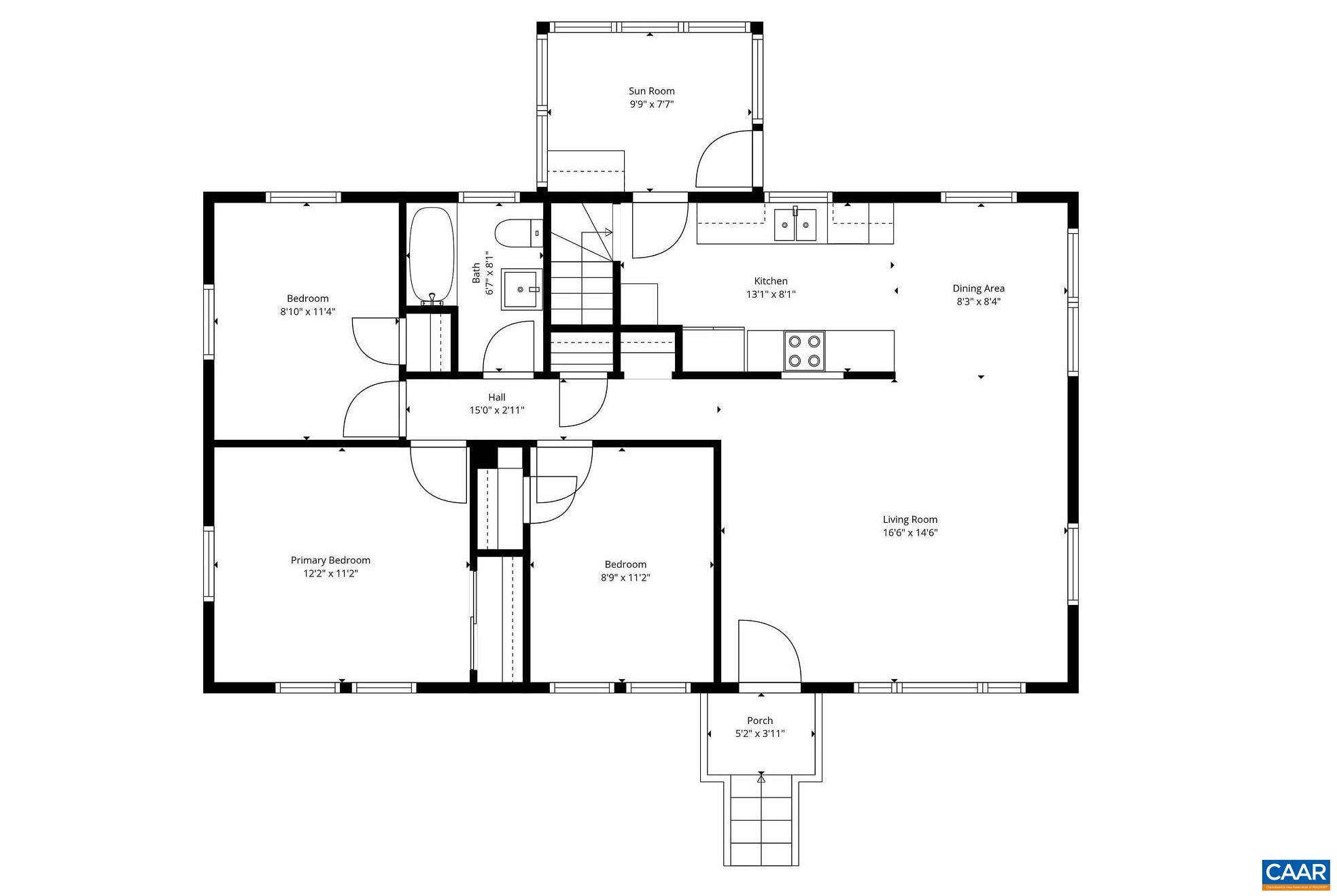 1411 BAKER ST, CHARLOTTESVILLE, Virginia 22903, 3 Bedrooms Bedrooms, ,2 BathroomsBathrooms,Residential,1411 BAKER ST,673504 MLS # 673504