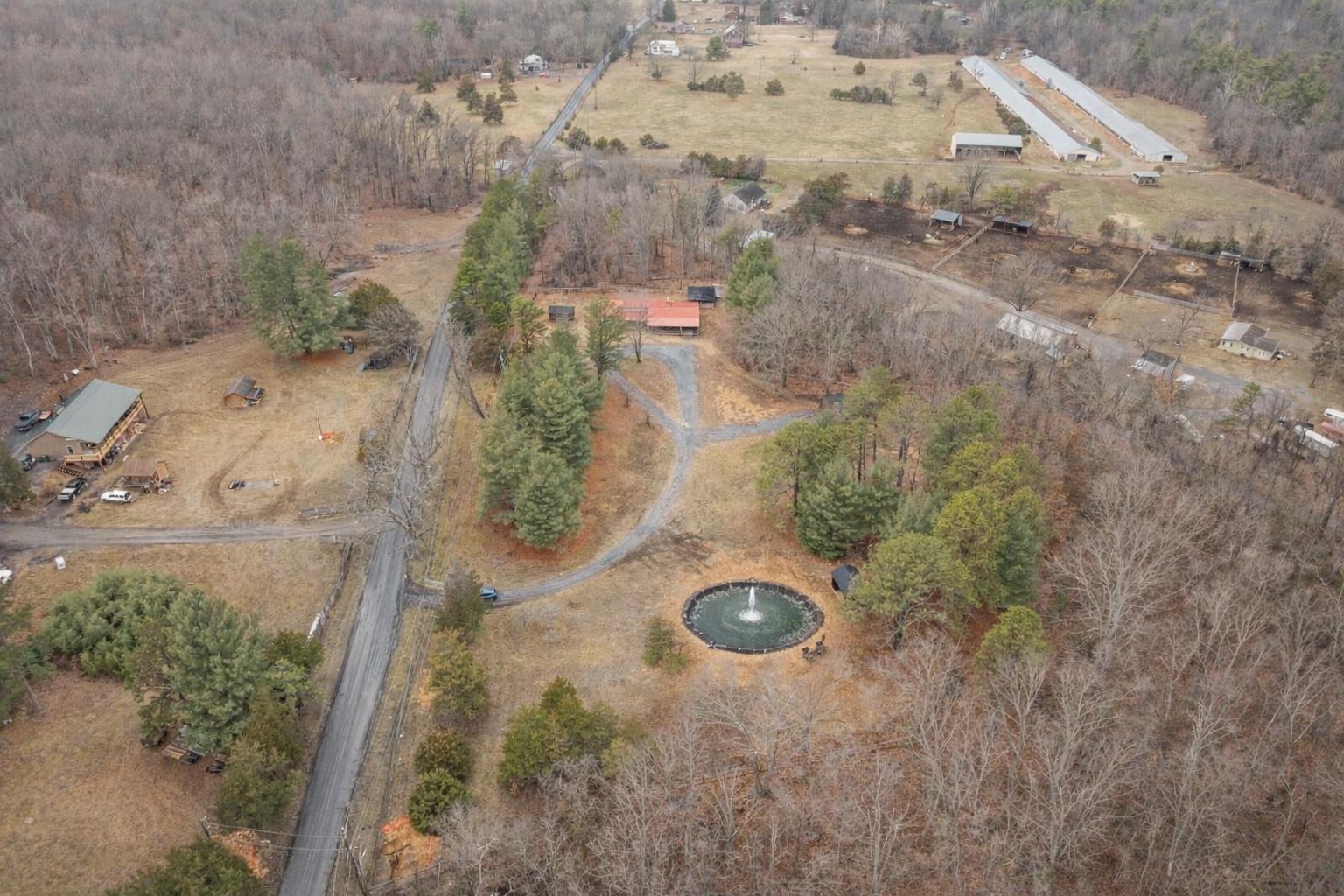 Pond in Process of Being Relined and Filled
