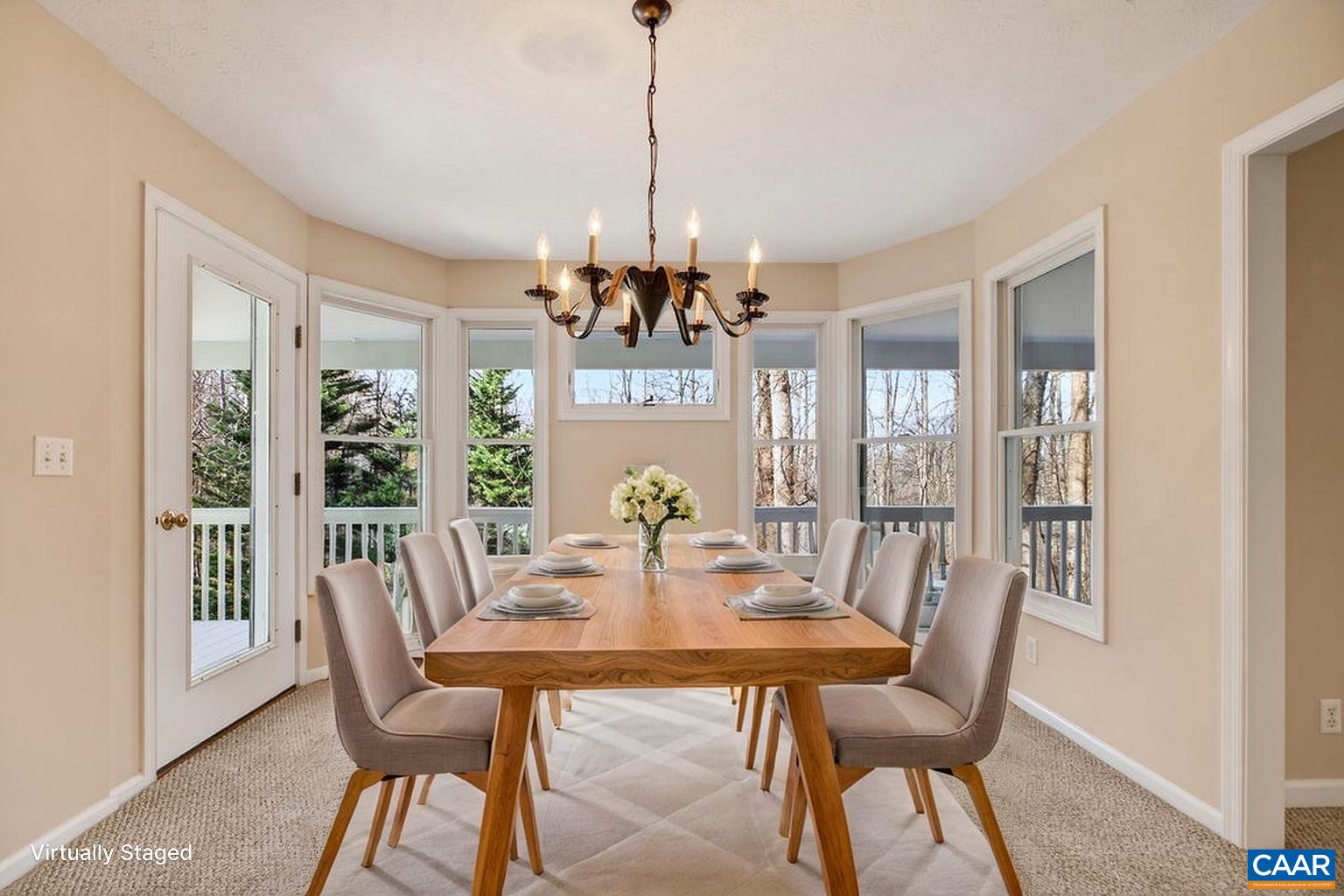 Good size dining area