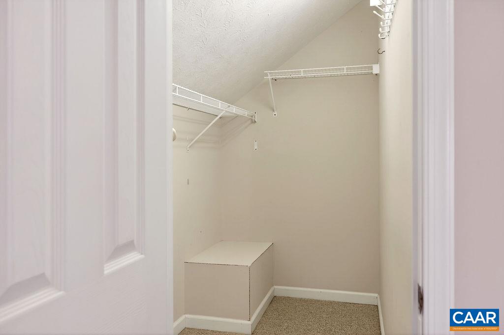 Nice walk-in closet in the second guest bedroom upstairs