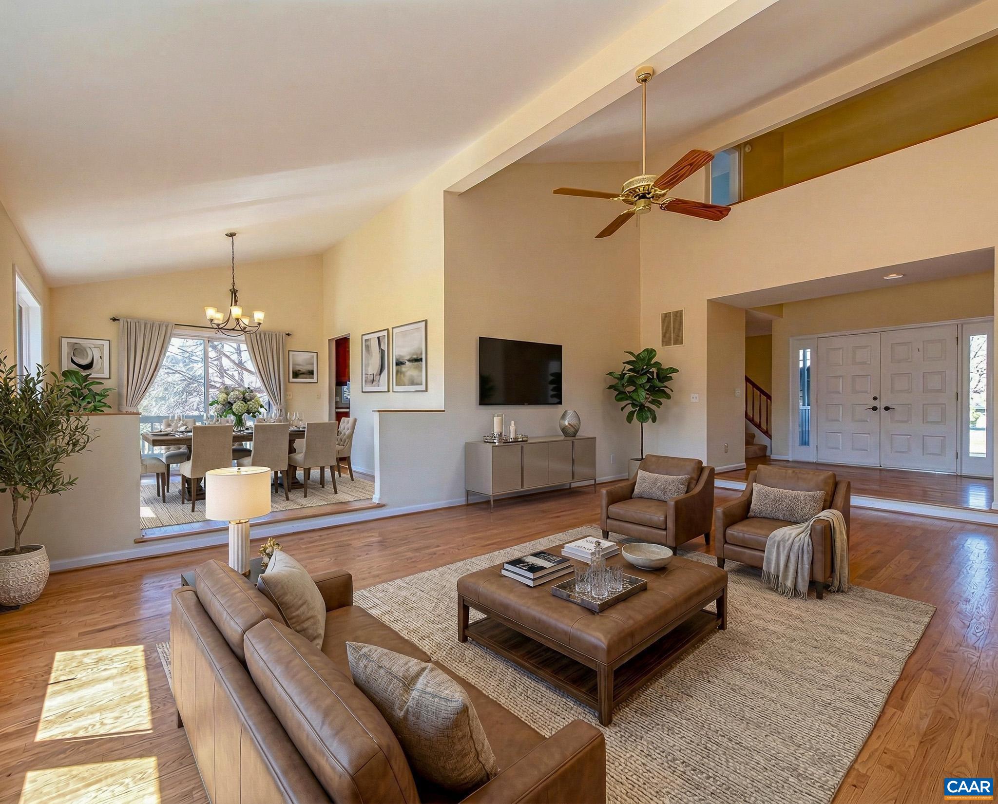 MAIN LEVEL Dining Room - Living Room - VIRTUALLY STAGED