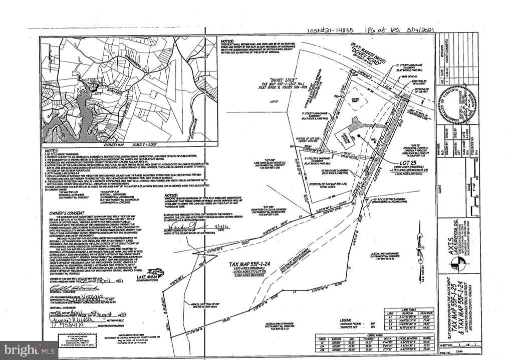 14928 DOVEY RD, SPOTSYLVANIA, Virginia 22551, ,Land,14928 DOVEY RD,VASP2039984 MLS # VASP2039984