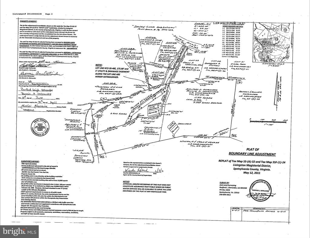DOVEY RD, SPOTSYLVANIA, Virginia 22553, ,Land,DOVEY RD,VASP2039992 MLS # VASP2039992