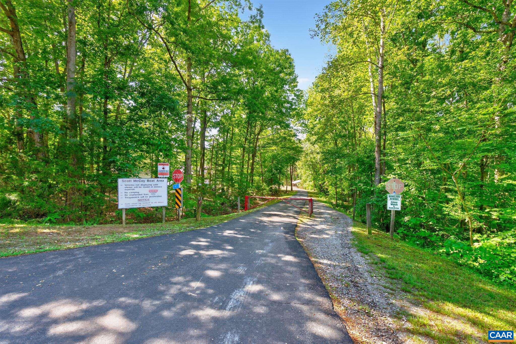 Lake Anna access is right down the road on Milton’s Lane - the property comes with 2 parking spaces and access to the boat ramp.